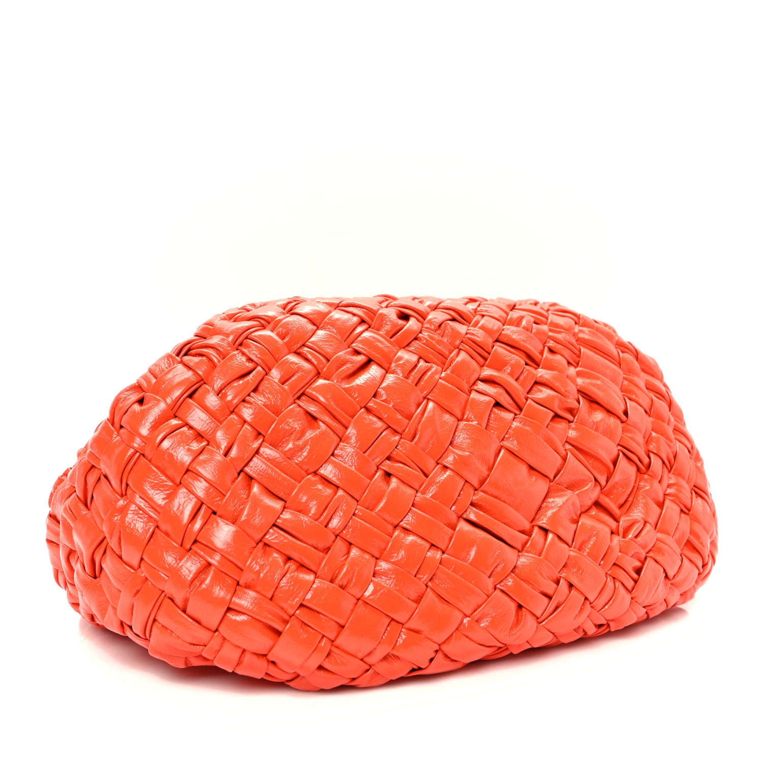 Bottega Veneta Calfskin Foulard Intreccio Discovery Athene Orange 5 of 10