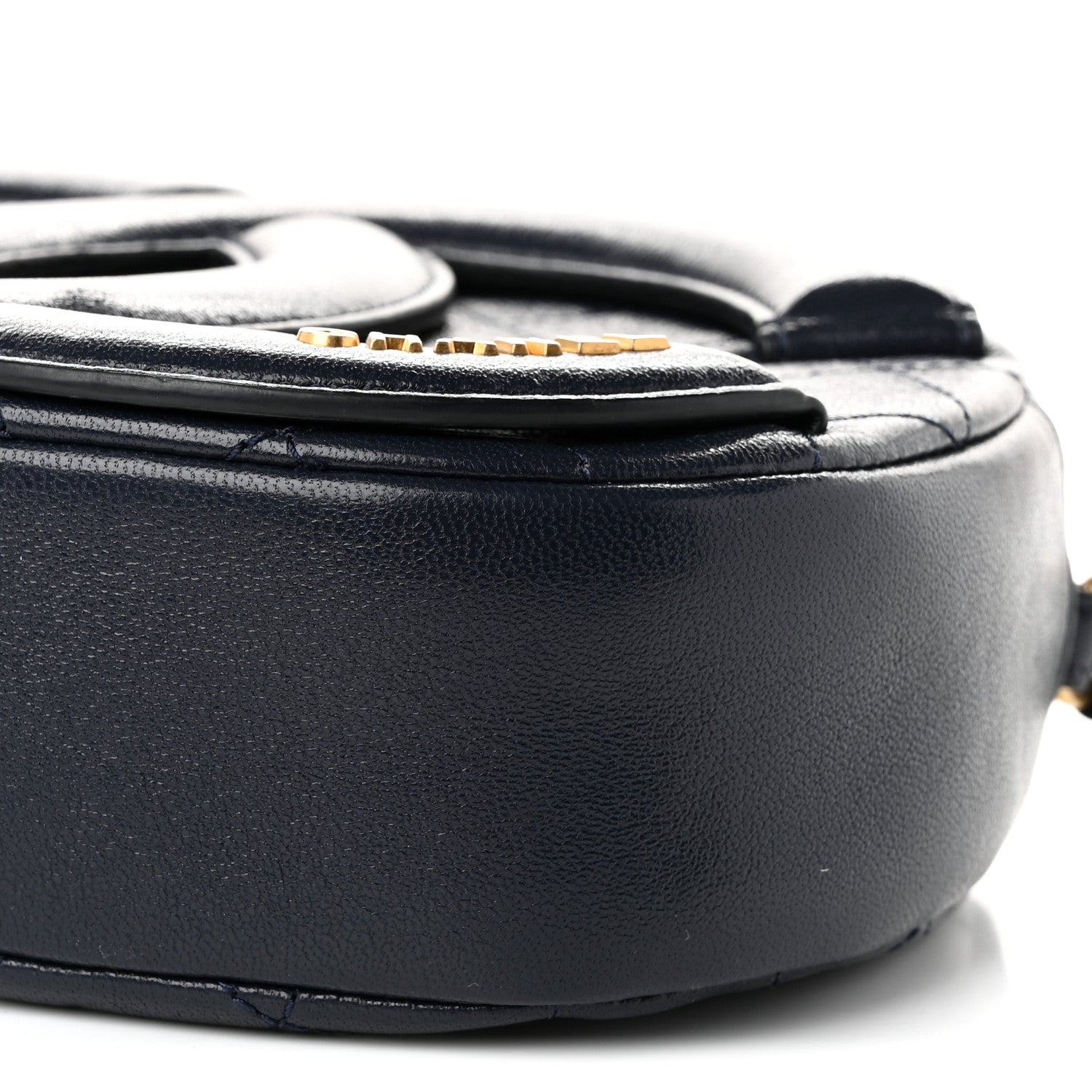 Chanel Lambskin Quilted Coco Midnight Camera Case Navy 10 of 10