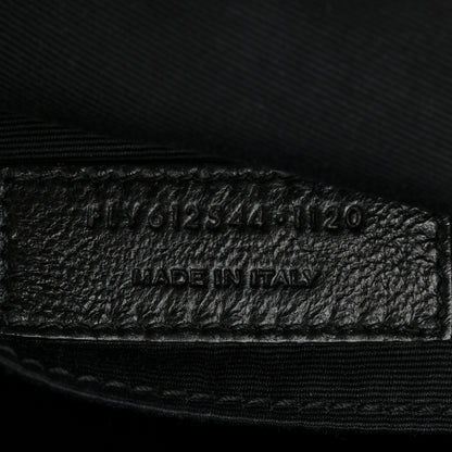 Saint Laurent Calfskin Matelasse Monogram Lou Camera Bag Dark Latte 7 of 14