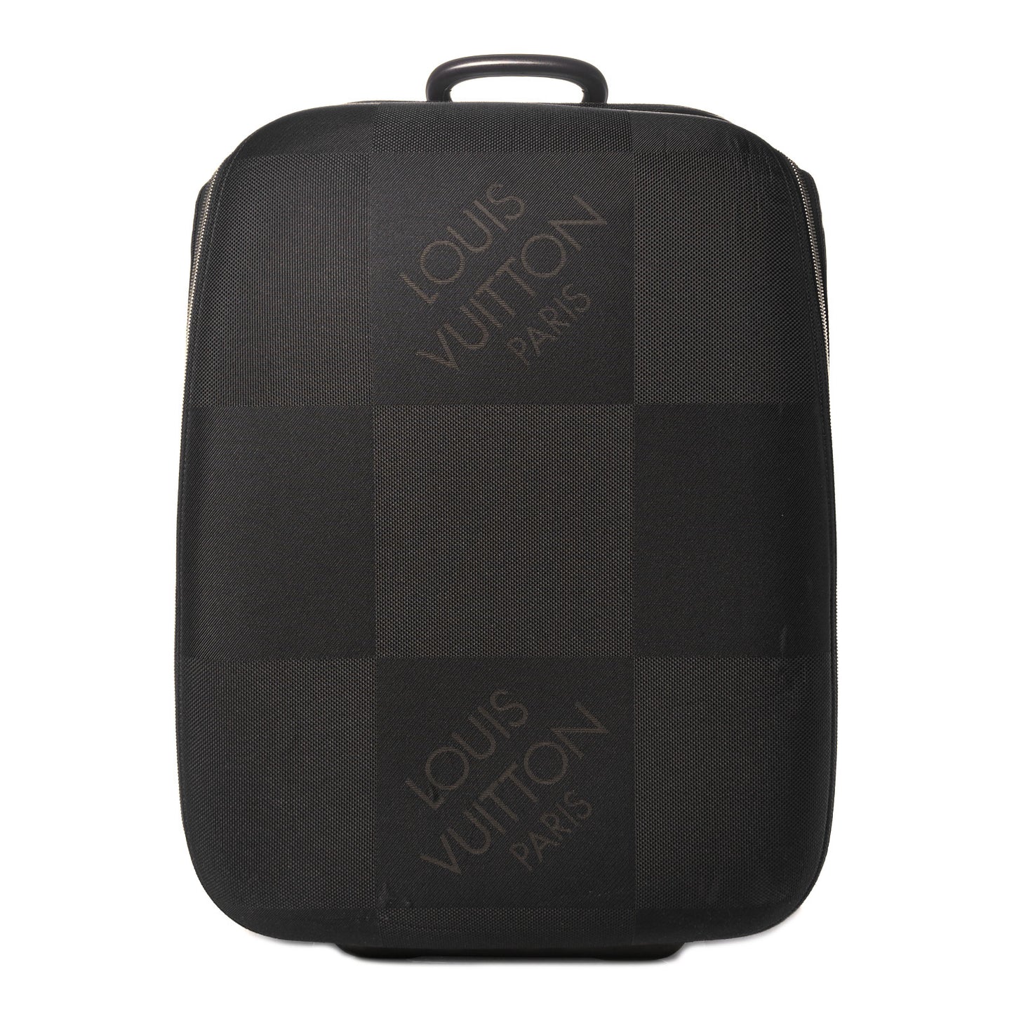 Damier Geant Conquerant 65 Rolling Luggage Black
