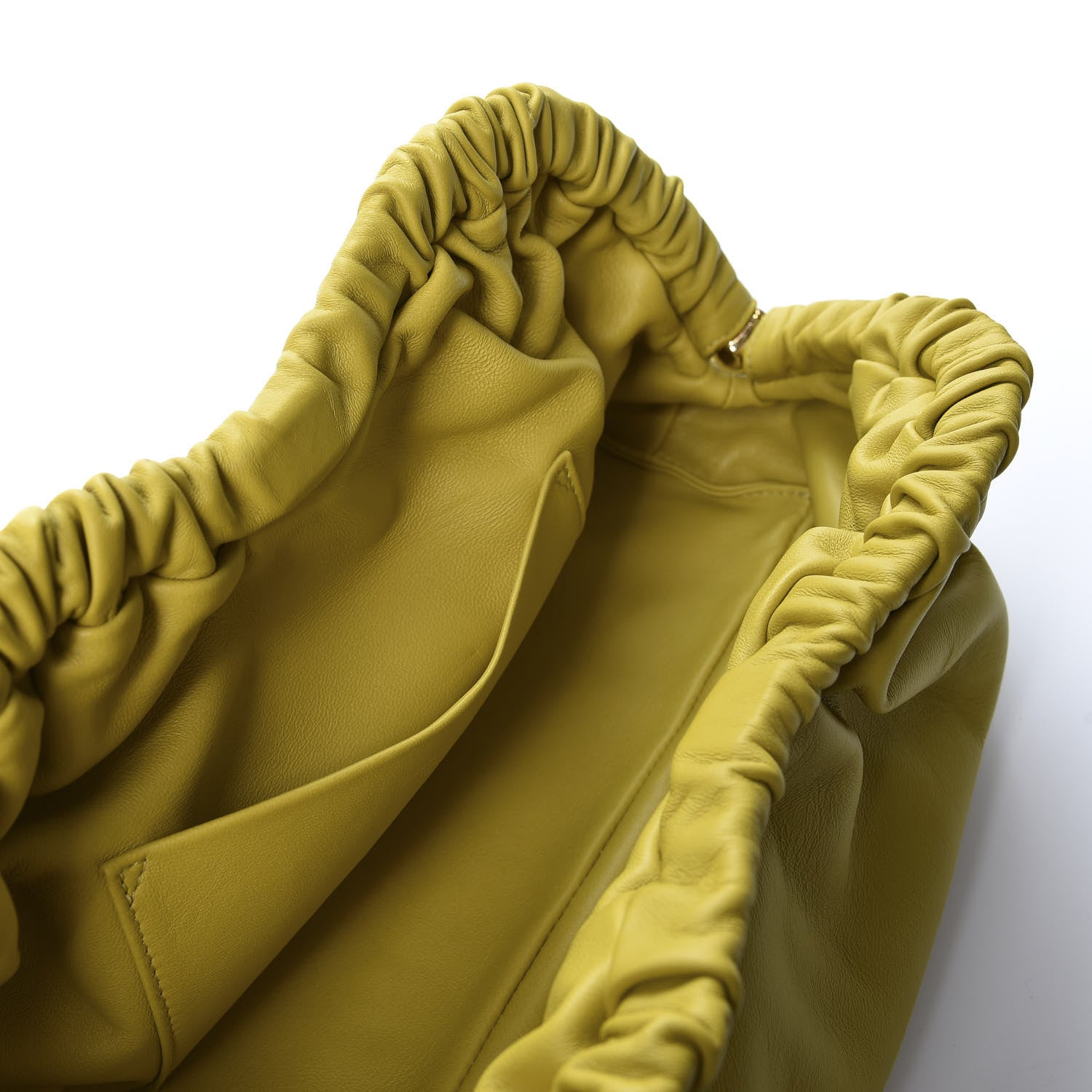 Mansur Gavriel Lambskin Cloud Clutch Pomelo 4 of 9