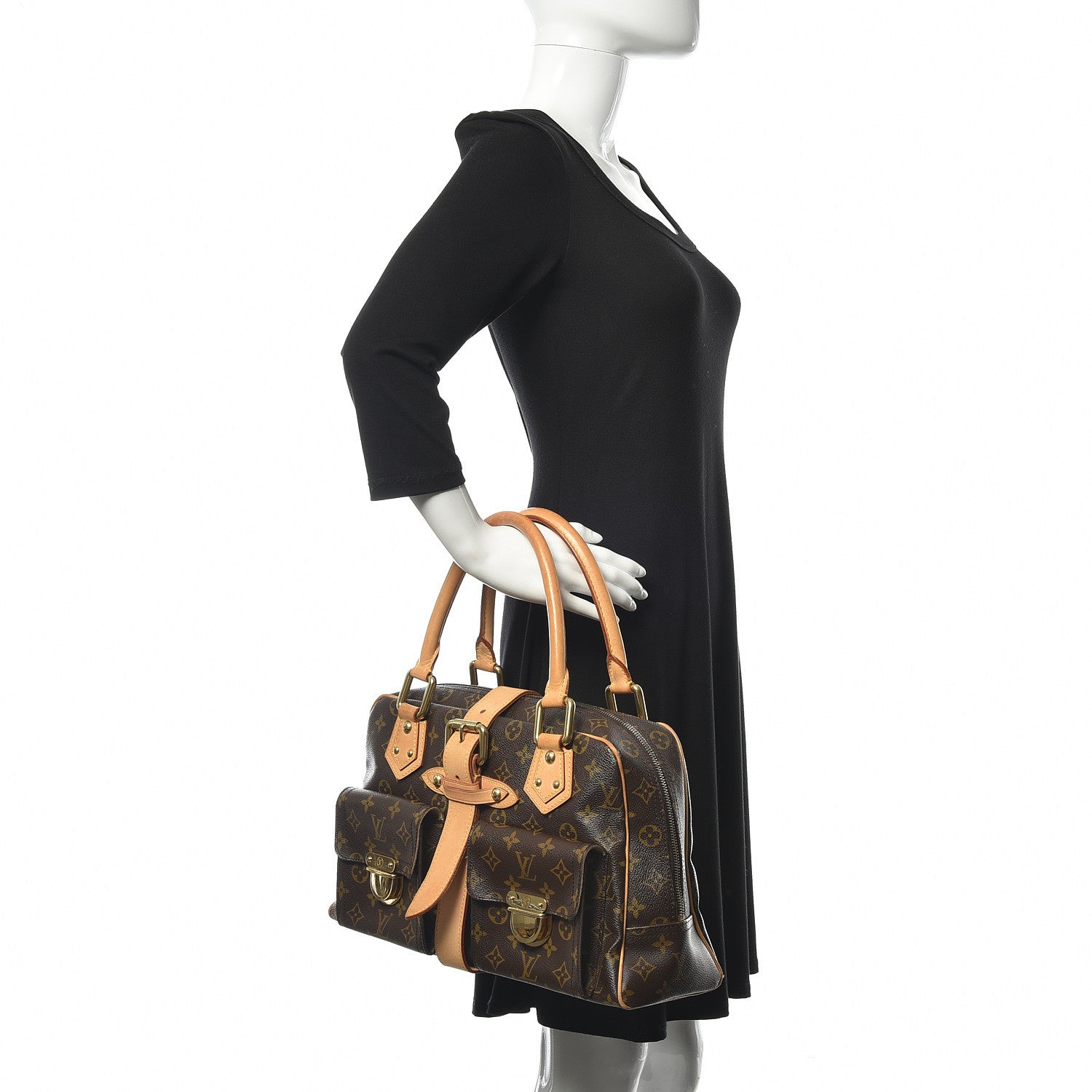 Louis Vuitton Monogram Manhattan GM 2 of 17