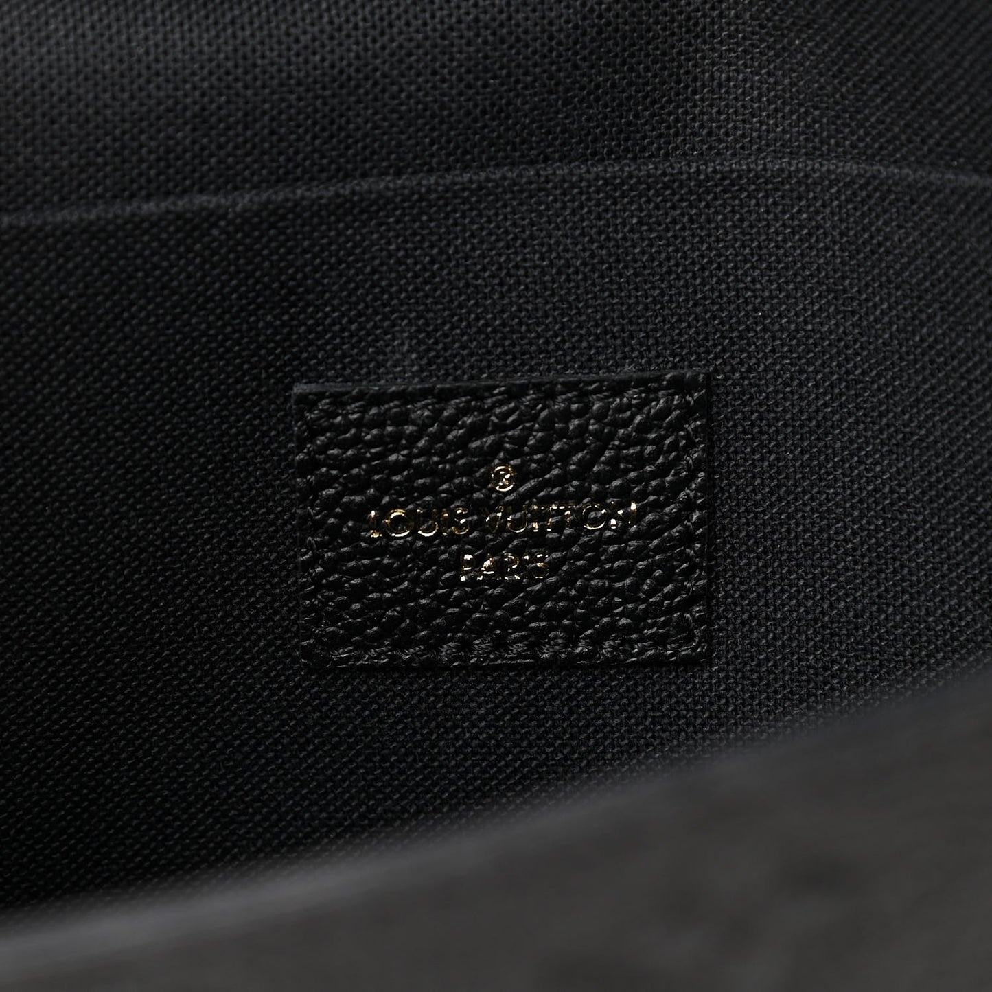 Empreinte Pochette Felicie Chain Wallet Black