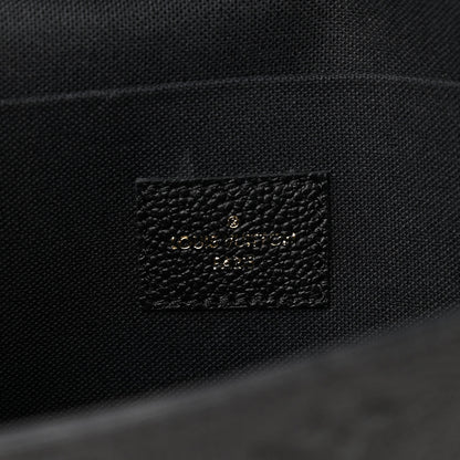 Louis Vuitton Empreinte Pochette Felicie Chain Wallet Black 7 of 11