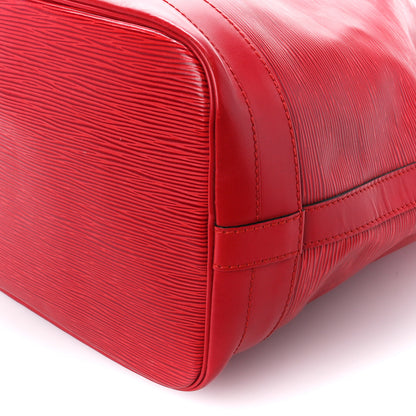 Louis Vuitton Epi Noe Castillan Red 10 of 12