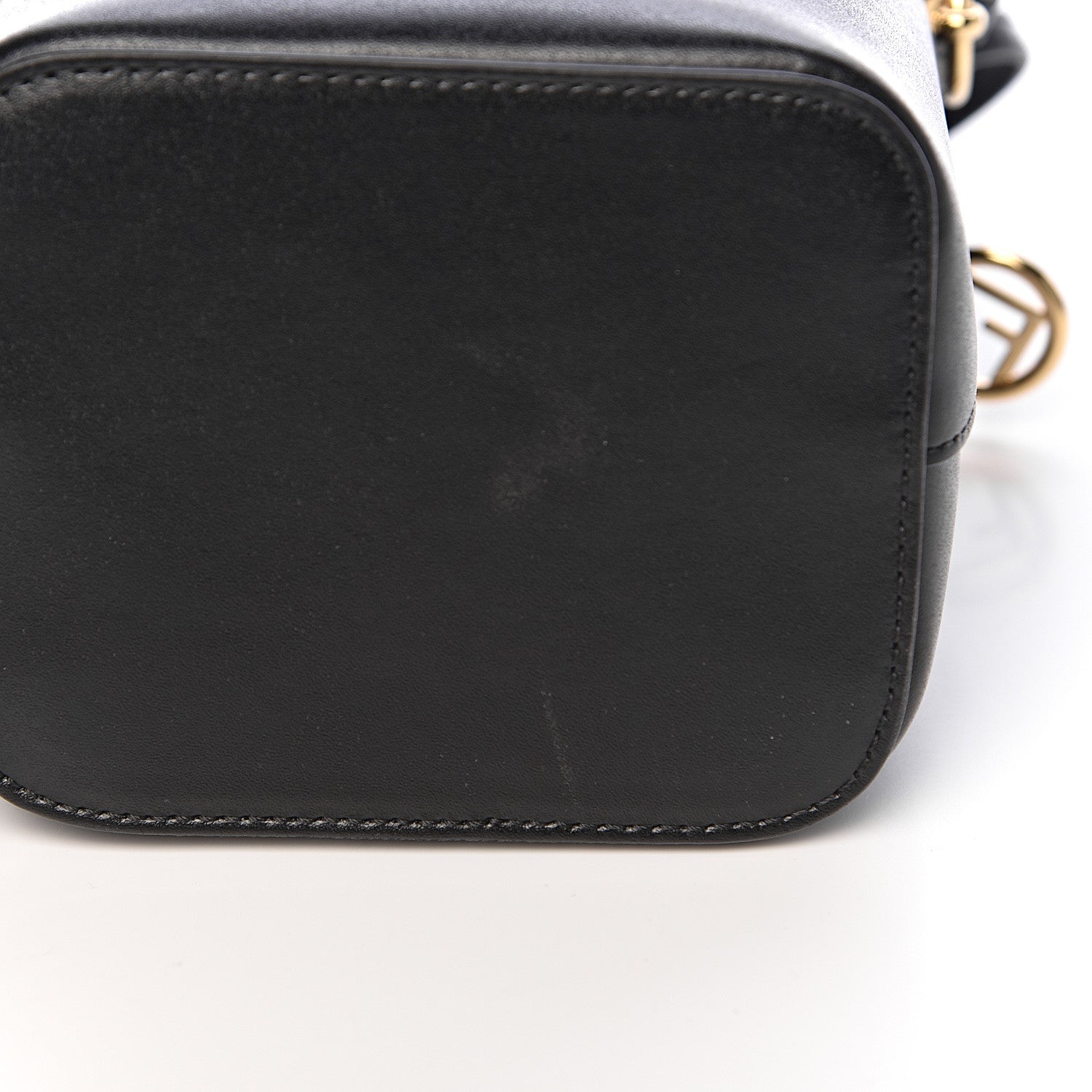 Fendi Vitello Liberty Lucido F is Fendi Mini Mon Tresor Bucket Bag Black 10 of 11