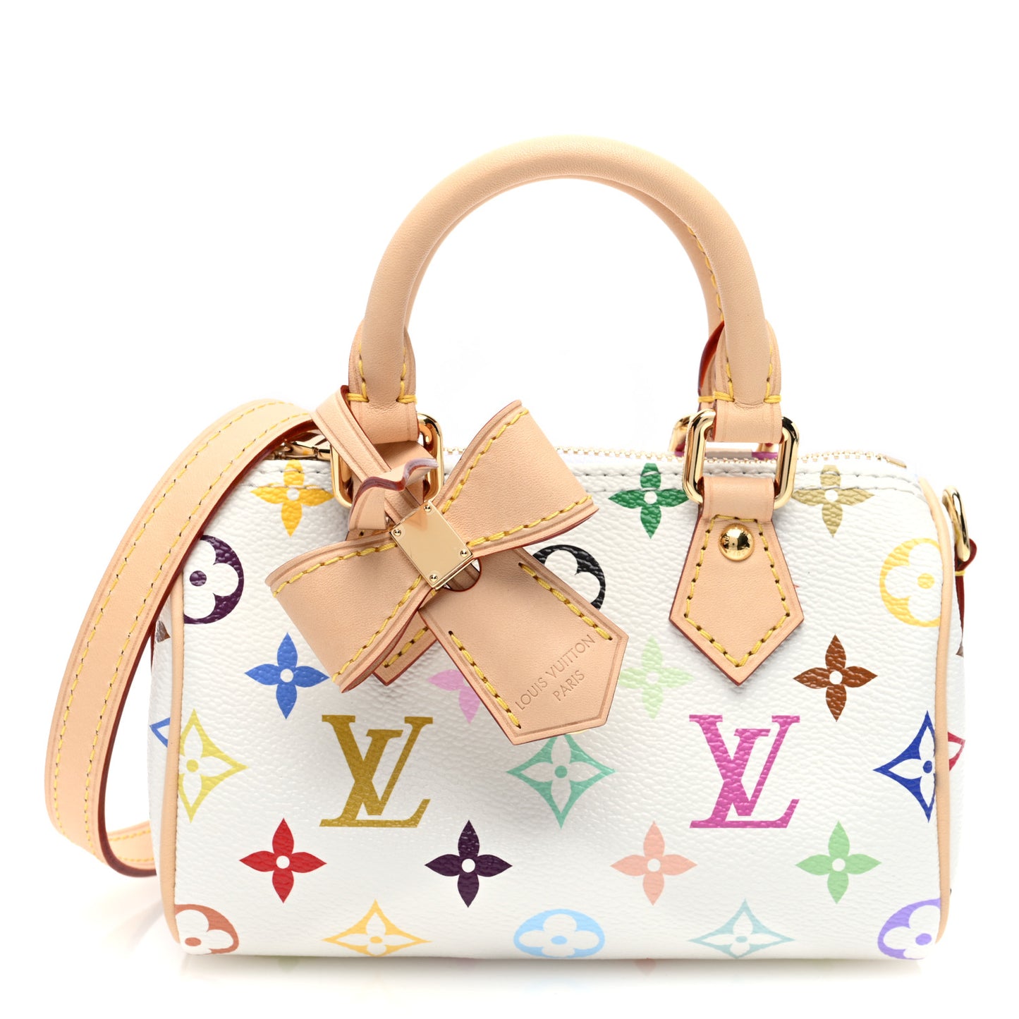 LV X TM Monogram Multicolor Nano Speedy White