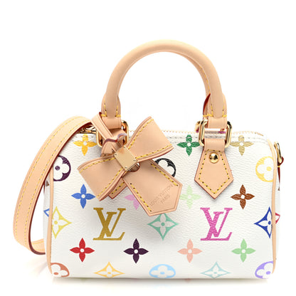 Louis Vuitton LV X TM Monogram Multicolor Nano Speedy White 1 of 10