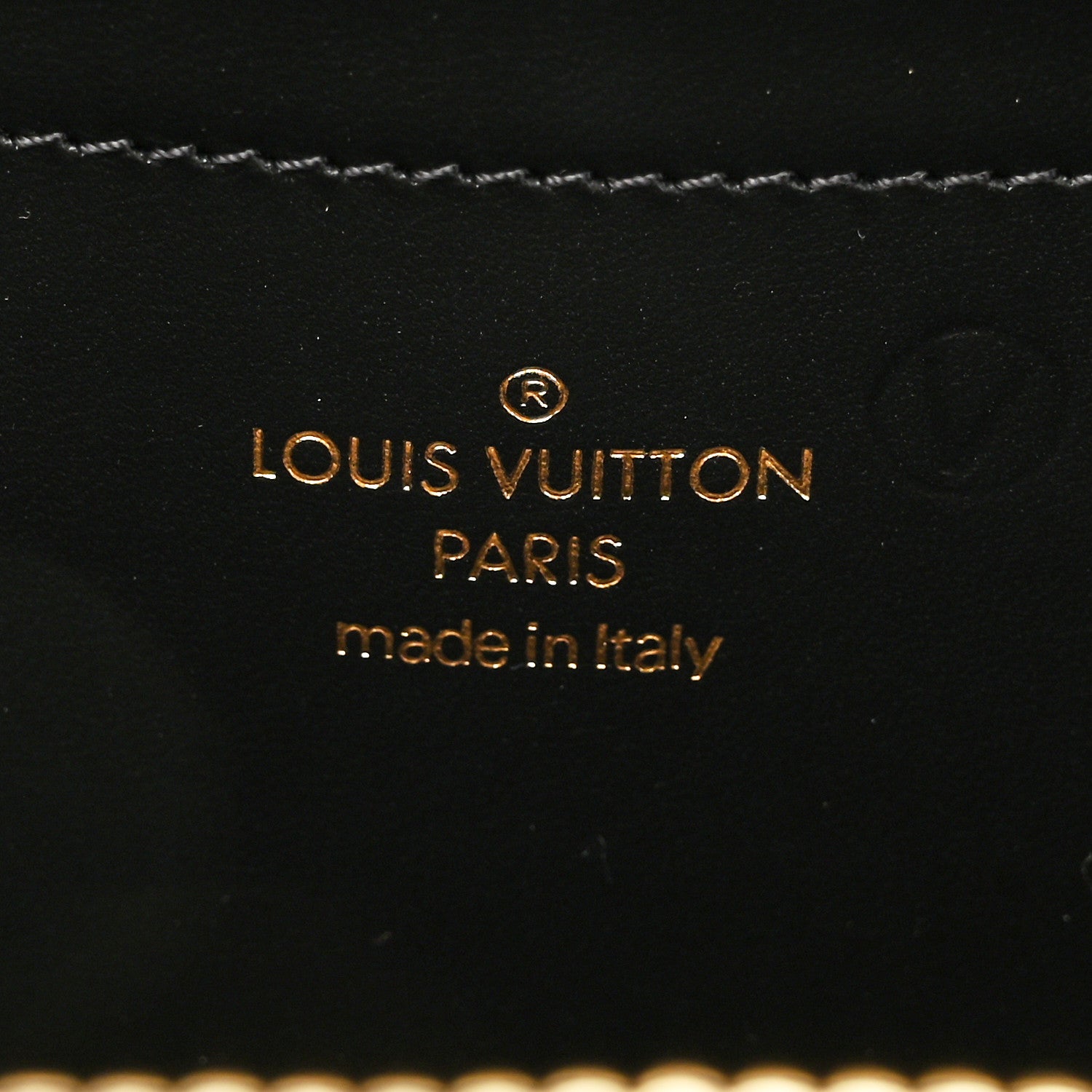 Louis Vuitton Calfskin Monogram Embossed Utility Crossbody Black 6 of 9