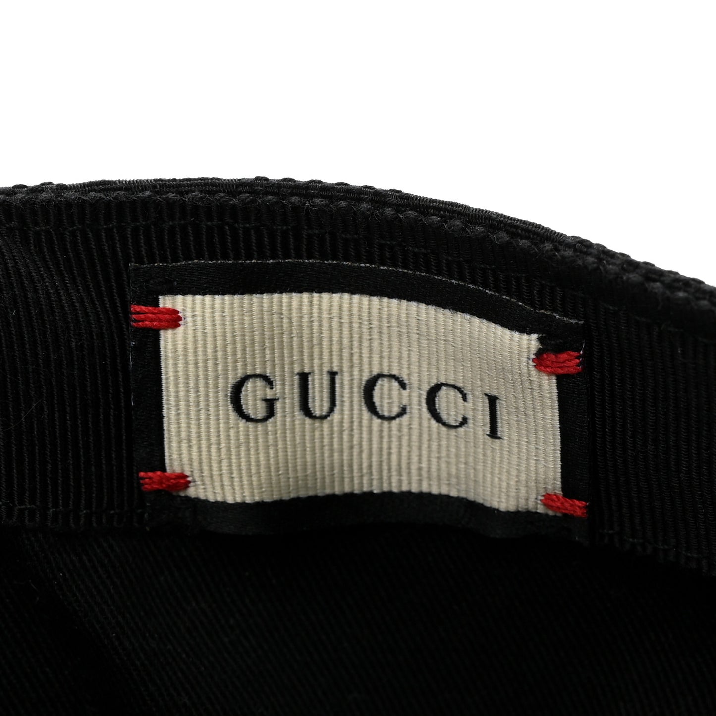 Monogram Web Baseball Hat XL Black