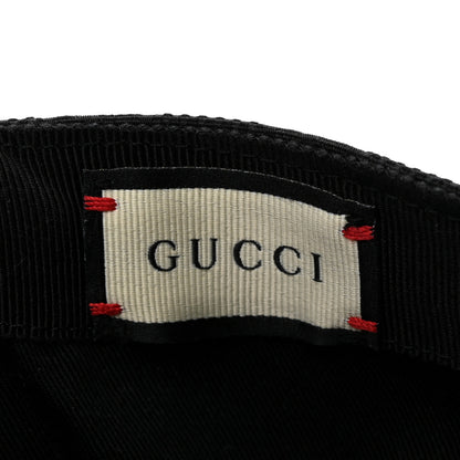 Gucci Monogram Web Baseball Hat XL Black 8 of 9