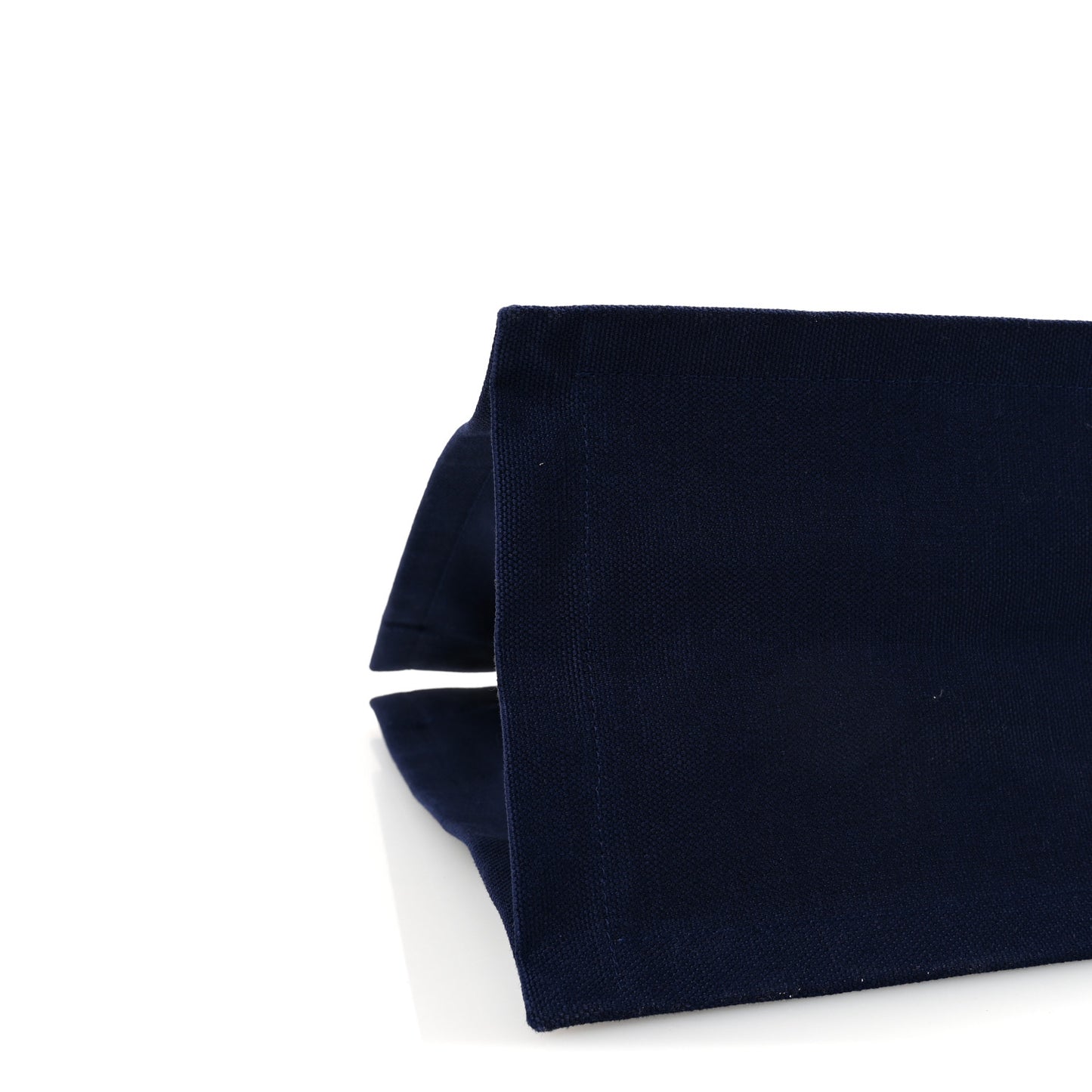 Linen Calfskin Rive Gauche Tote Blue Rouge Eros