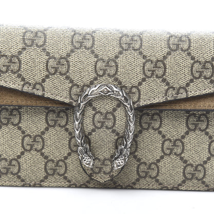Gucci GG Supreme Monogram Super Mini Dionysus Shoulder Bag Taupe 9 of 9