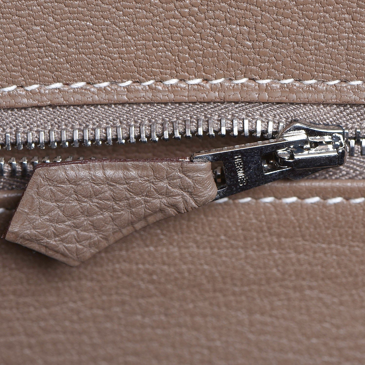 Hermes Togo Birkin 40 Etoupe 9 of 33