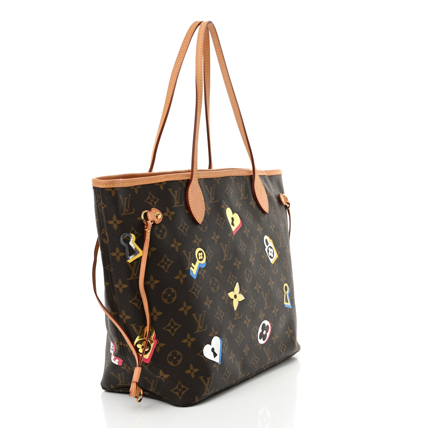Louis Vuitton Monogram Love Locks Neo Neverfull MM 3 of 11