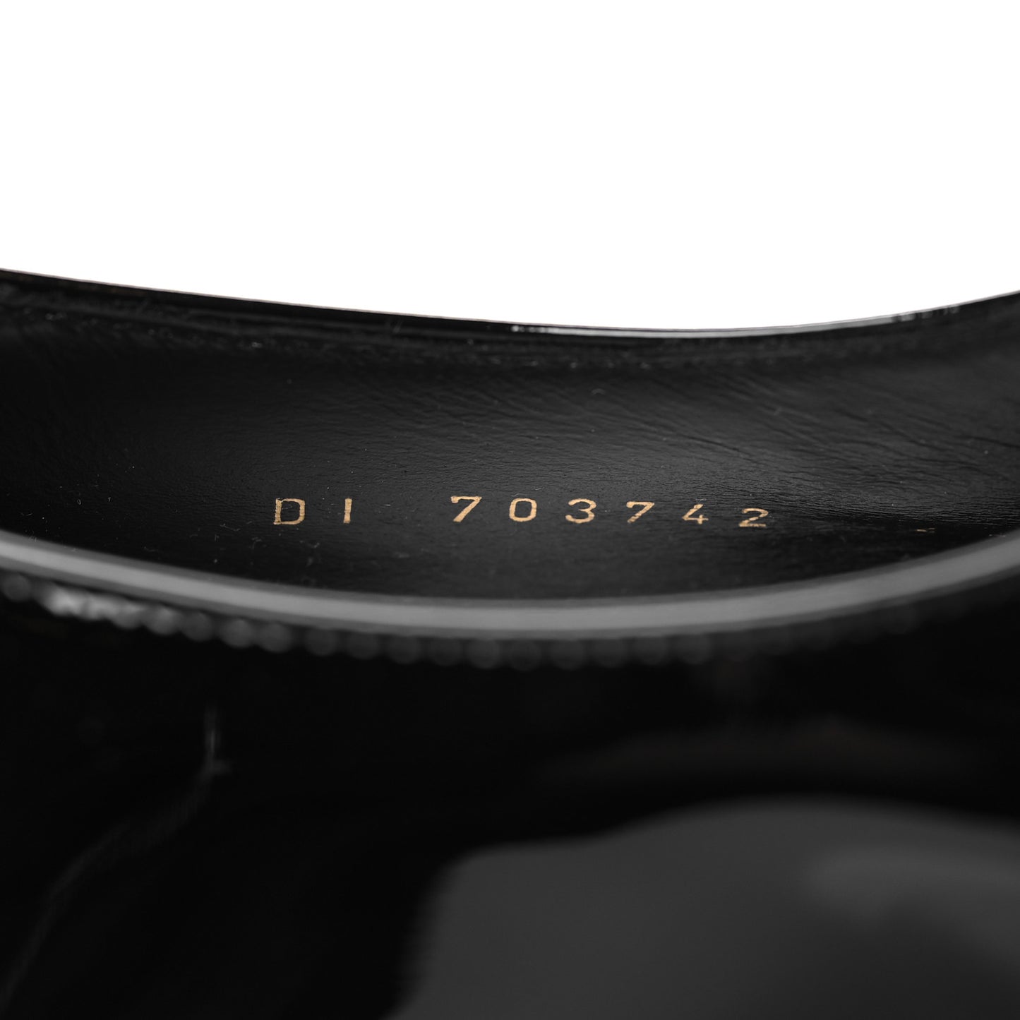 Patent Lace Up Wyatt 25 Derby Shoes 41 Black