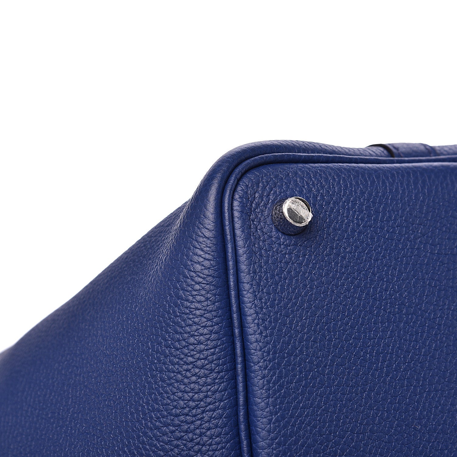 Hermes Taurillon Maurice Picotin Lock 18 PM Bleu Saphir 9 of 10
