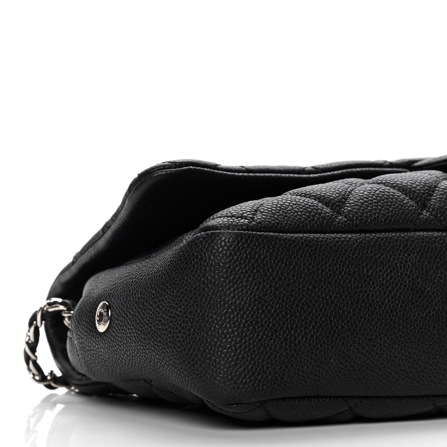 Chanel Caviar Quilted Jumbo Easy Flap Black 12 of 33