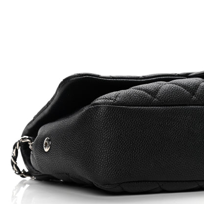 Chanel Caviar Quilted Jumbo Easy Flap Black 12 of 33