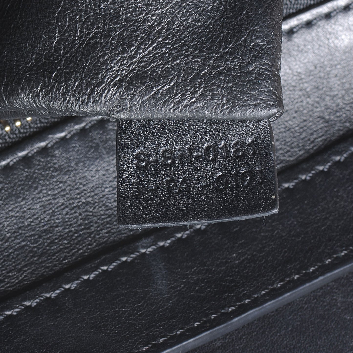 Smooth Calfskin Mini Luggage Black