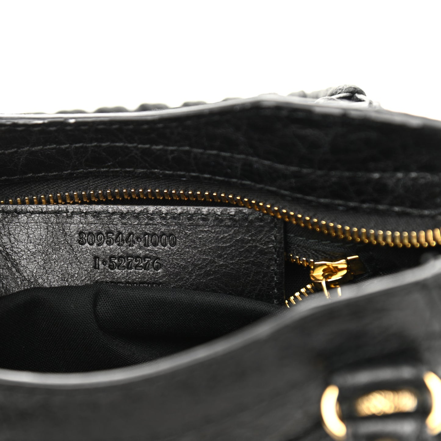 Agneau Giant 12 Gold Hardware Mini City Black