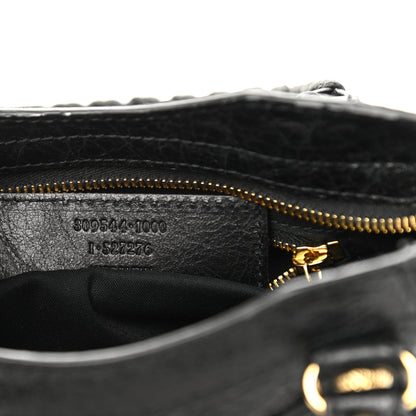 Balenciaga Agneau Giant 12 Gold Hardware Mini City Black 7 of 10