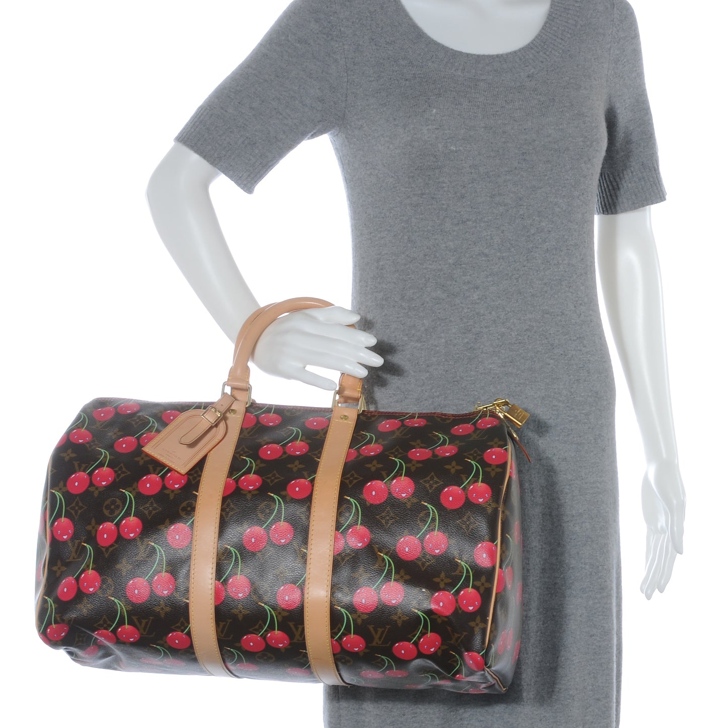 Monogram Cerises Keepall 45