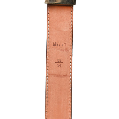Louis Vuitton Monogram 25mm LV Initiales Belt 85 34 4 of 7