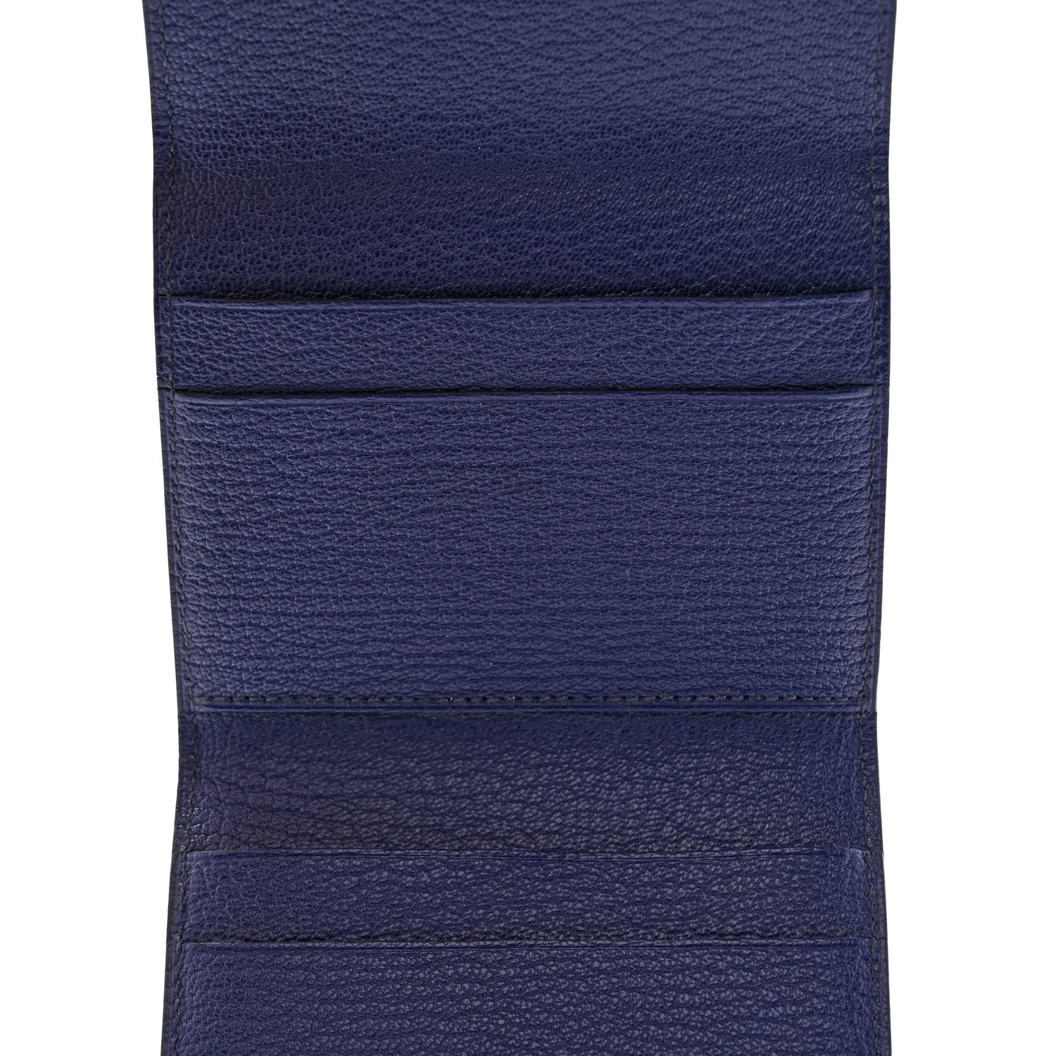 Hermes Chevre Mysore Mini Clic Card Holder Bleu Saphir 5 of 8