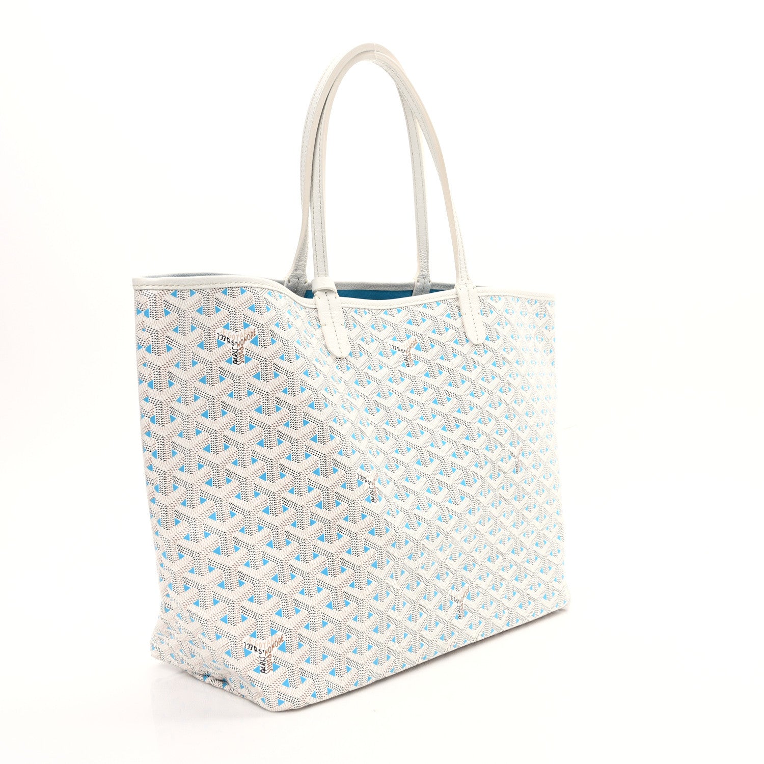 Goyard Goyardine Saint Louis Claire Voie PM  White Opaline 4 of 10