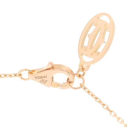 Cartier 18K Pink Gold Diamond Symbols Cross Pendant Necklace 5 of 6
