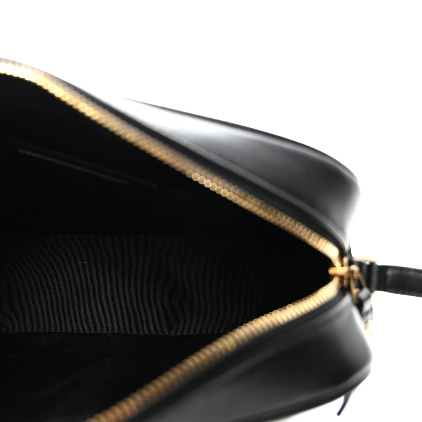 Calfskin Matelasse Monogram Lou Camera Bag Black
