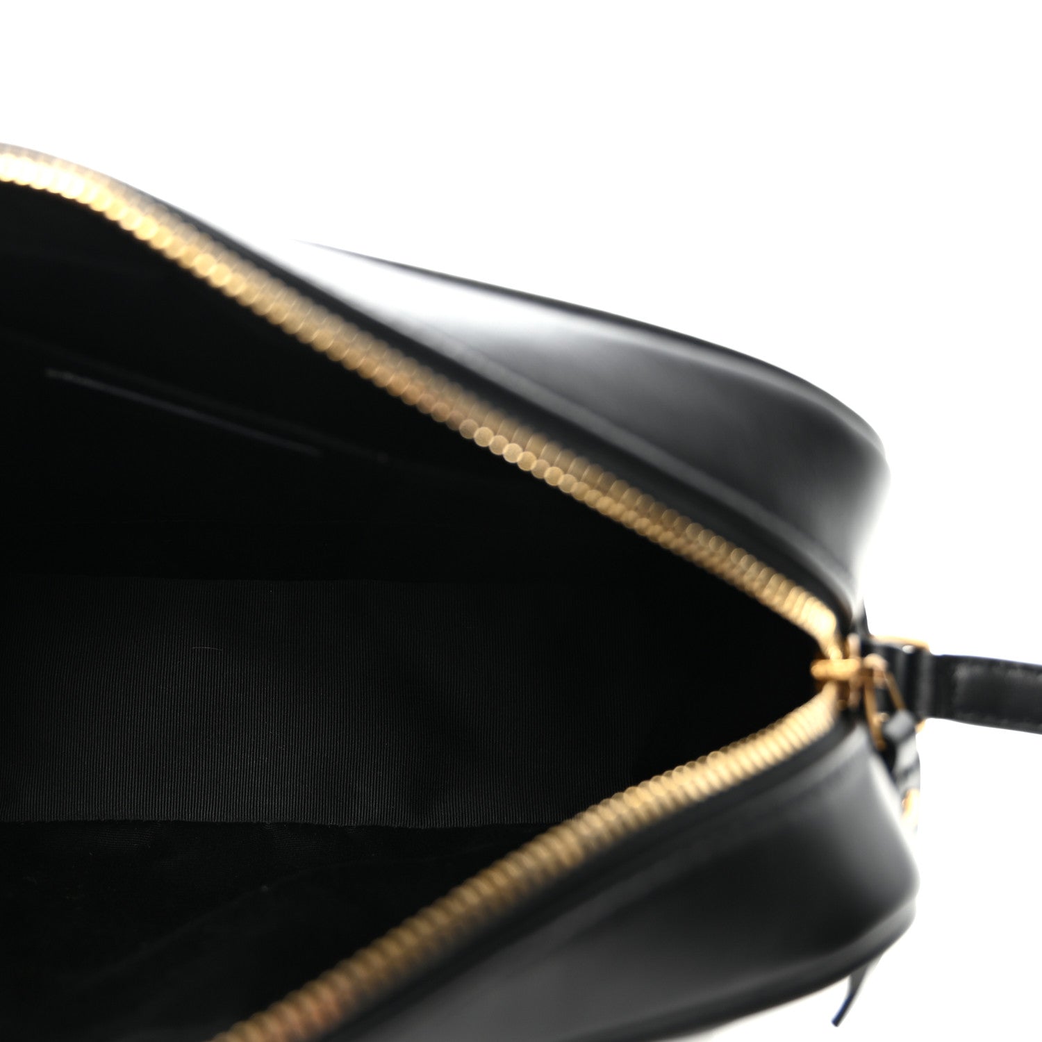 Saint Laurent Calfskin Matelasse Monogram Lou Camera Bag Black 5 of 9