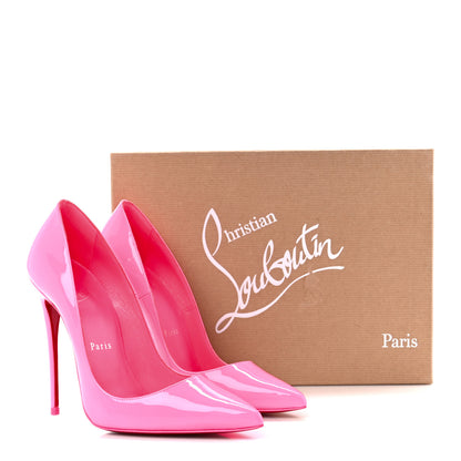 Christian Louboutin Patent So Kate 120 Pumps 36.5 Shocking Pink 8 of 8