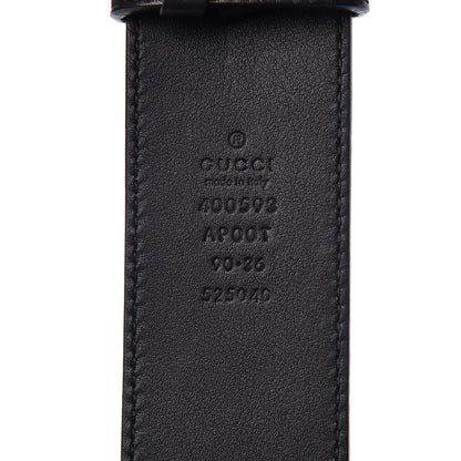 Gucci Calfskin Double G 40mm Belt 90 36 Black 4 of 6