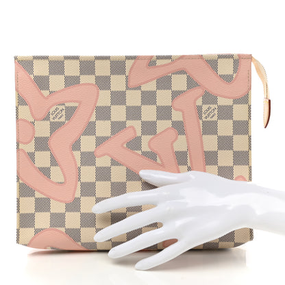 Louis Vuitton Damier Azur Tahitienne Toiletry Pouch 26 2 of 8
