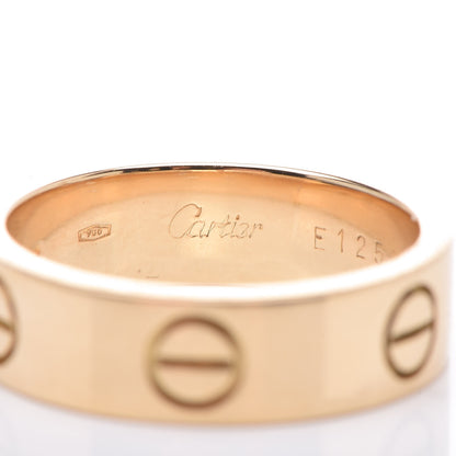 Cartier 18K Yellow Gold 5.5mm LOVE Ring 54 6.75 5 of 7