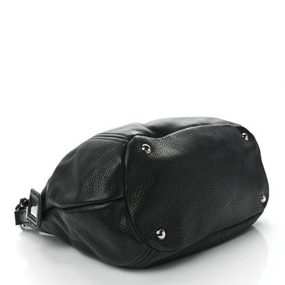 Prada Vitello Phenix Hobo Black 4 of 12