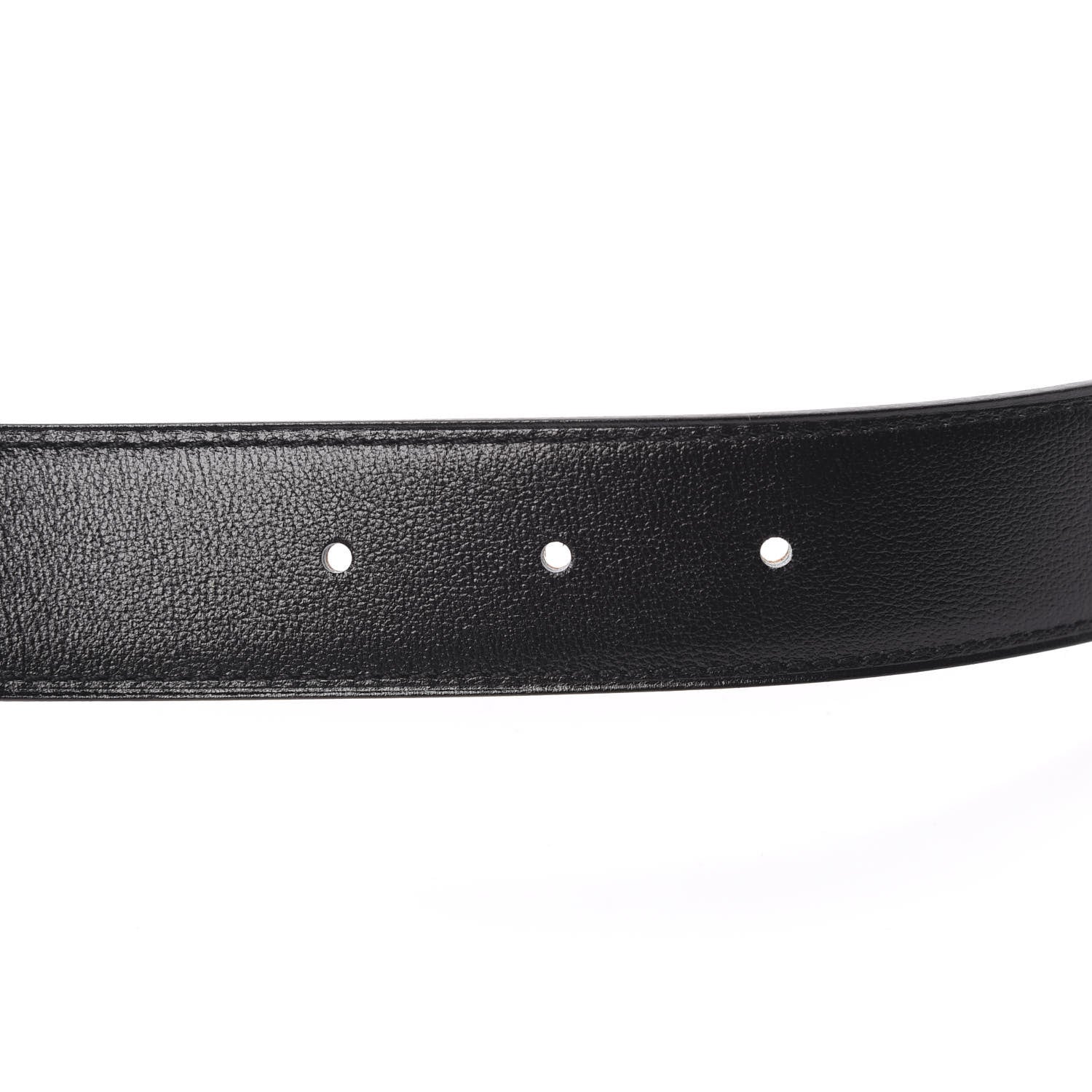 Hermes 32mm H Belt 95 Black Gold 4 of 6