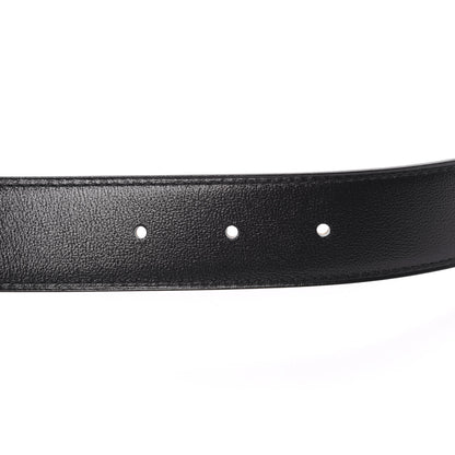 Hermes 32mm H Belt 95 Black Gold 4 of 6