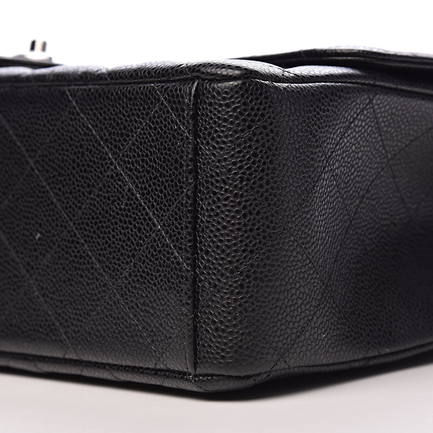 Chanel Caviar Quilted Maxi Double Flap Black 9 of 12