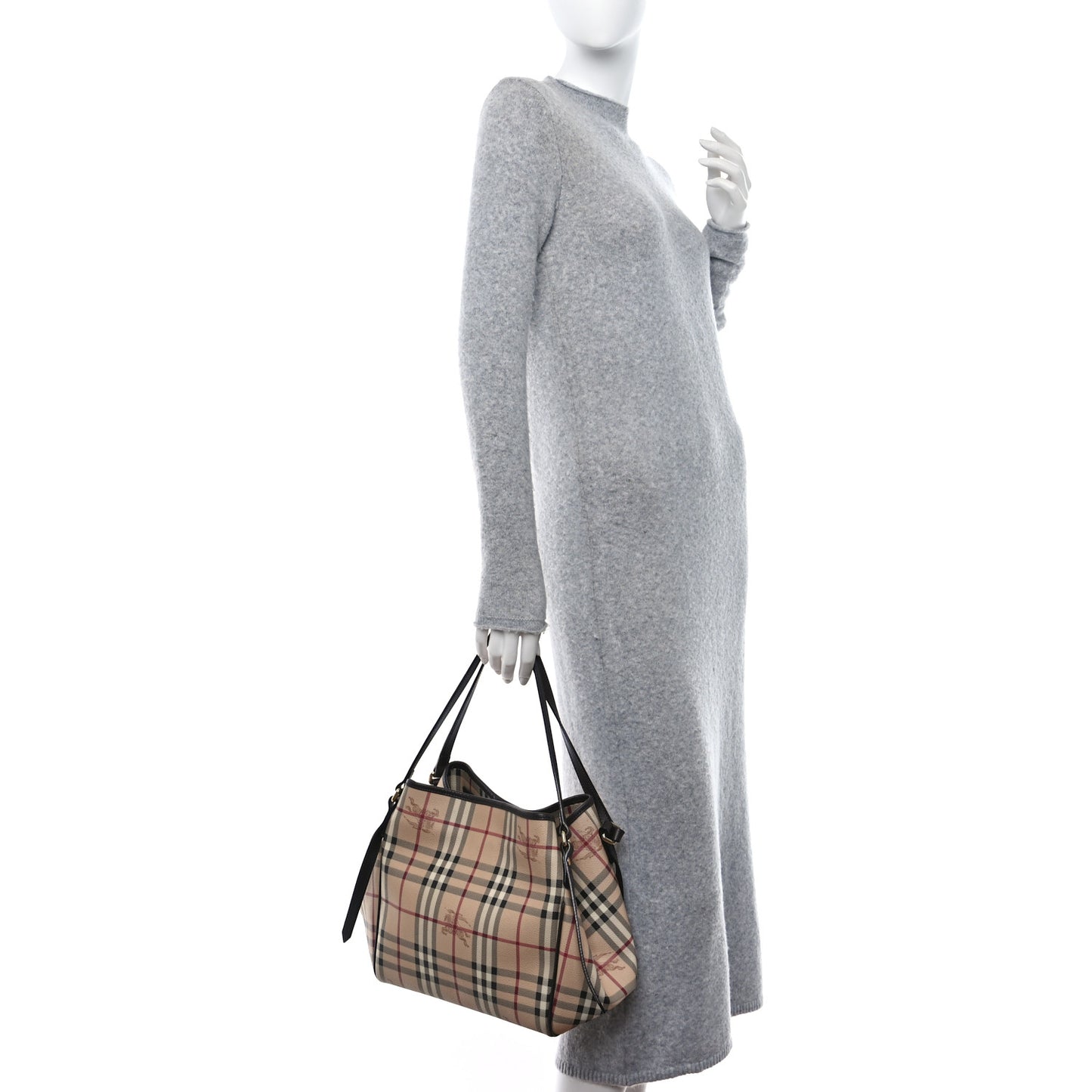 Haymarket Check Small Canterbury Tote Chocolate