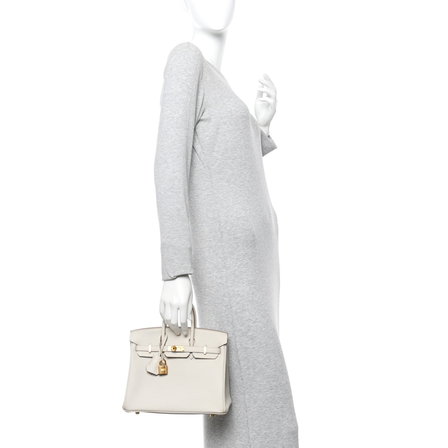 Hermes Togo Birkin 25 Beton 2 of 11