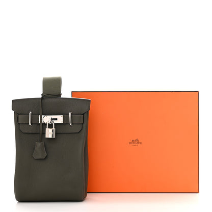 Hermes Togo Hac A Dos PM Backpack Vert De Gris 11 of 11