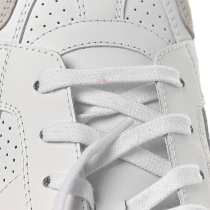 Christian Dior Calfskin Suede Dior Star Low Top Sneakers 41 White Black 11 of 14