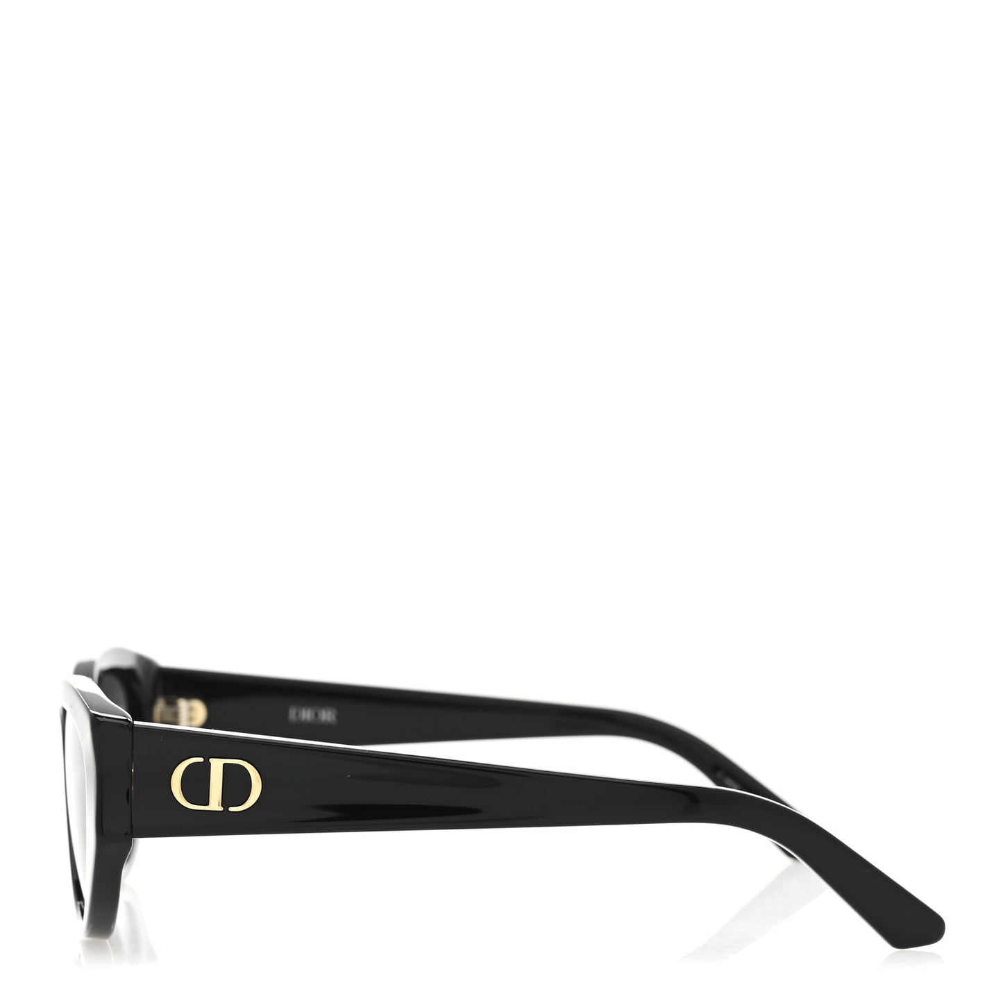 Acetate DiorGlow B11 Cat Eye Sunglasses Black