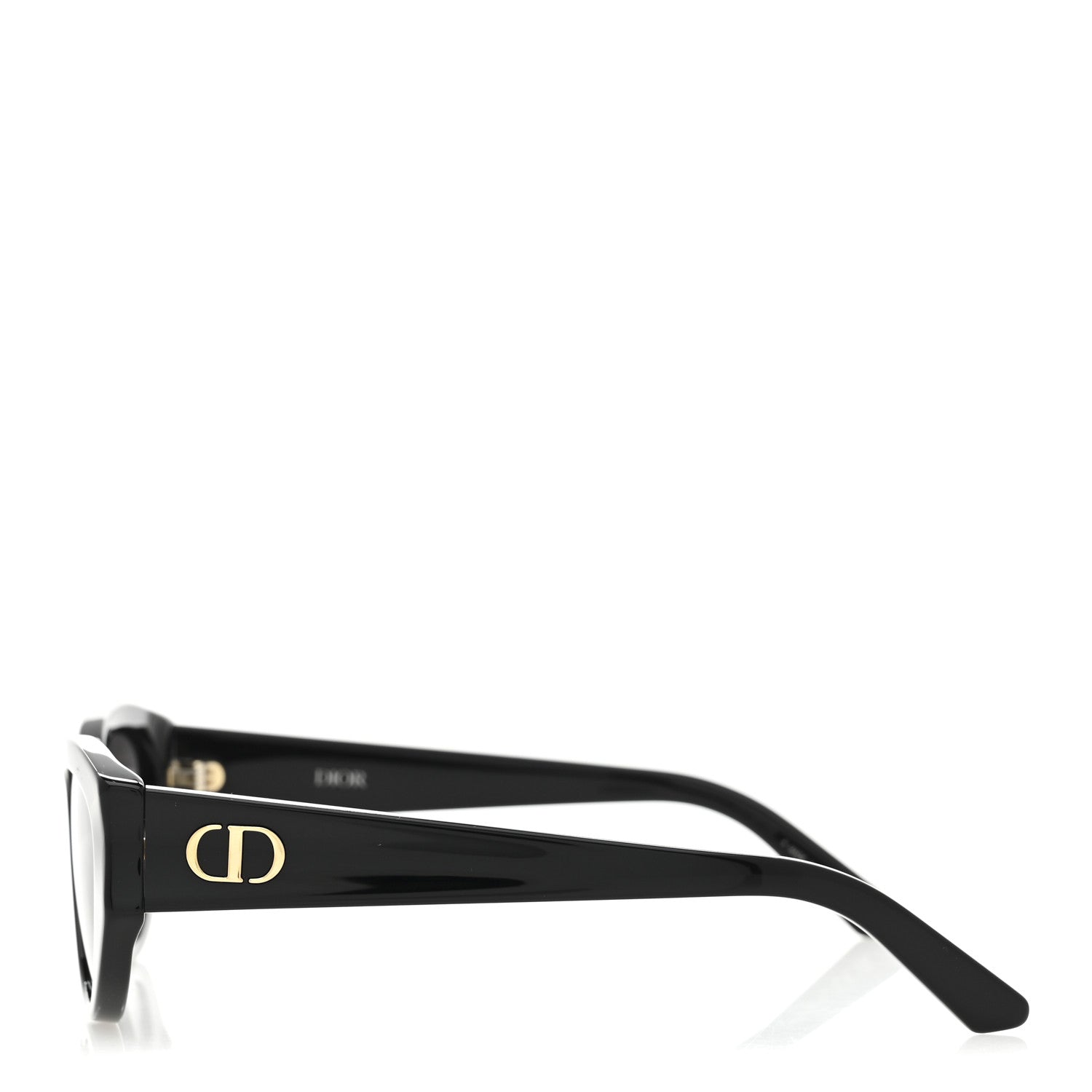 Christian Dior Acetate DiorGlow B11 Cat Eye Sunglasses Black 3 of 8