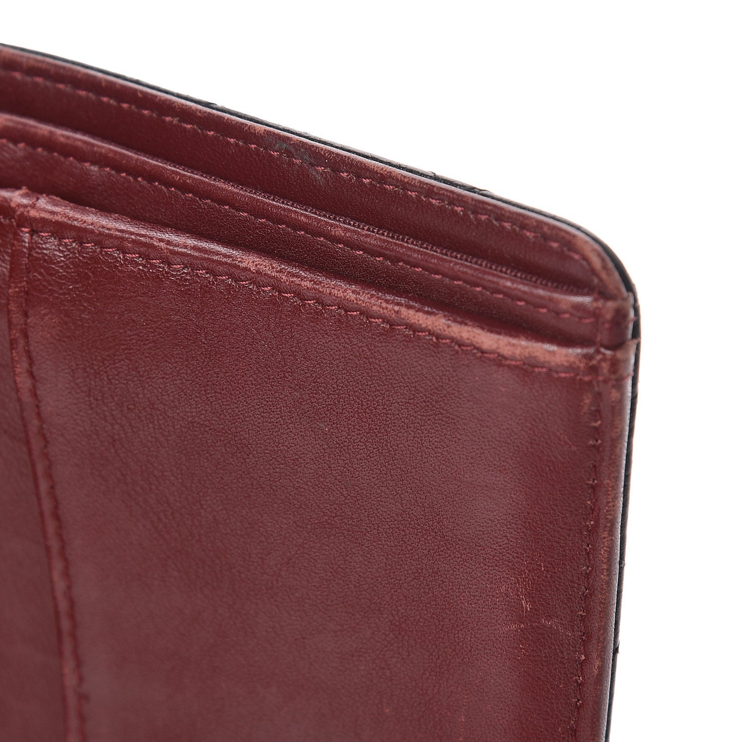 Caviar Quilted Yen Wallet Black