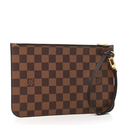 Louis Vuitton Damier Ebene Neverfull MM GM Pochette 3 of 6