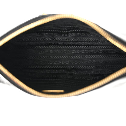 Prada Soft Lux Calfskin Medium Re-Edition 2002 Shoulder Bag Black 5 of 15